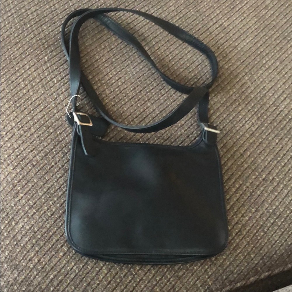 Coach leather shoulder bag